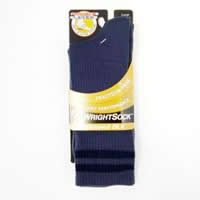 Blue Wrightsock Cushioned DLX Crew Length Sock