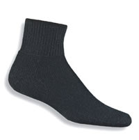 Black Thorlos Ankle Length Sock