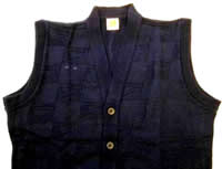 Unisex Postal Retail Clerk Uniform Button Front Sweater Vest